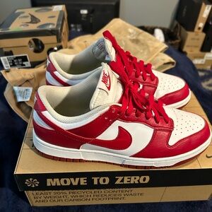 Nike Dunk Low Next Nature gym/red